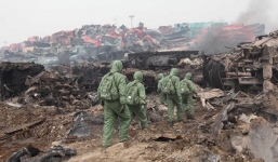 Vụ nổ Thiên Tân: 112 người chết, 95 người vẫn mất tích 